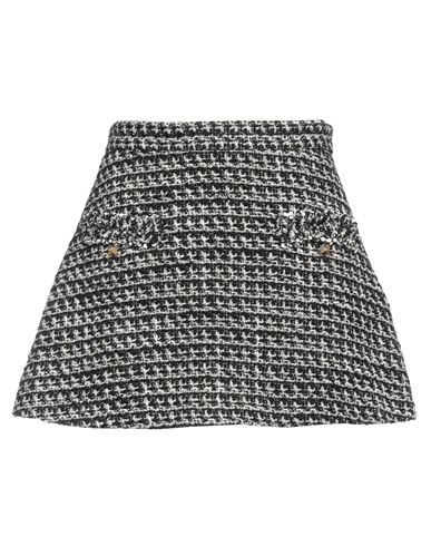 Valentino Garavani Woman Shorts & Bermuda Shorts Black Size 4 Virgin Wool, Acrylic, Polyamide, Polye In Black