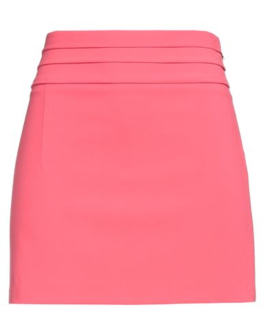 Patrizia Pepe Sera Woman Mini Skirt Coral Size 10 Polyester, Elastane In Red