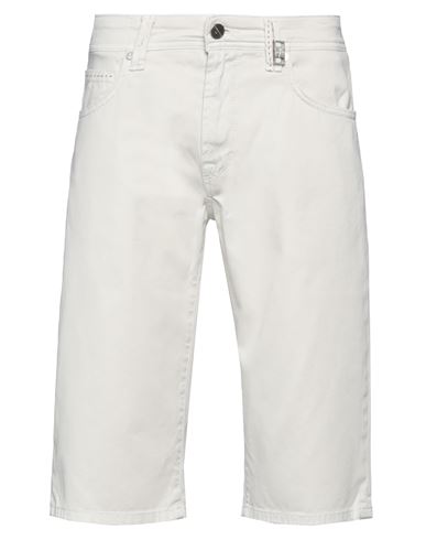Tramarossa Man Shorts & Bermuda Shorts Ivory Size 29 Cotton, Elastane In White