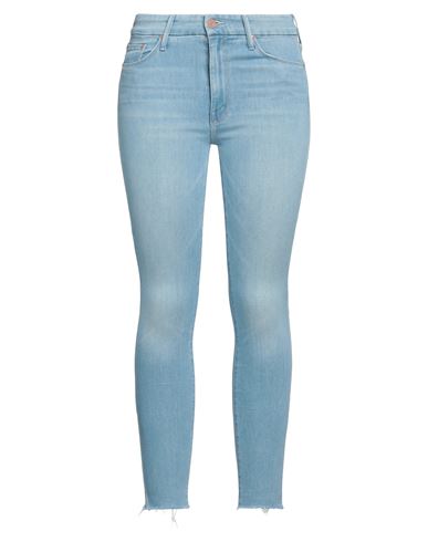 Mother Woman Denim Pants Blue Size 28 Cotton, Polyester, Elastane