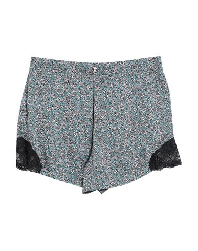 Rabanne Woman Shorts & Bermuda Shorts Dark Green Size 6 Polyester