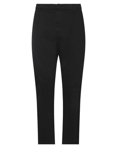 Dondup Man Pants Black Size 30 Cotton, Elastane