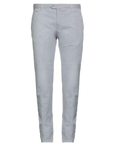 Brando Man Pants Light Grey Size 38 Cotton, Elastane