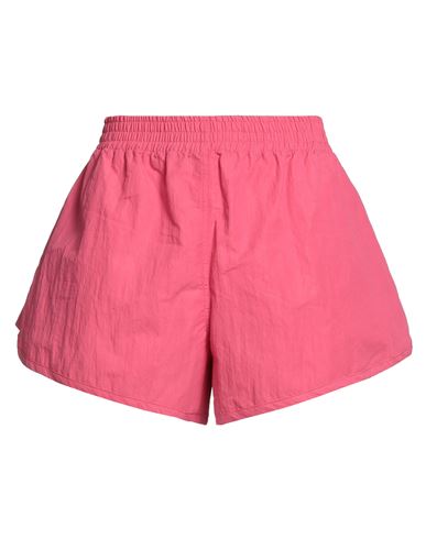 Jw Anderson Woman Shorts & Bermuda Shorts Magenta Size Xl Cotton, Polyamide