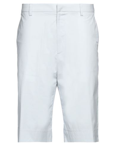 Etro Man Cropped Pants Sky Blue Size 38 Cotton, Elastane