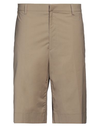 Etro Man Cropped Pants Beige Size 38 Cotton, Elastane