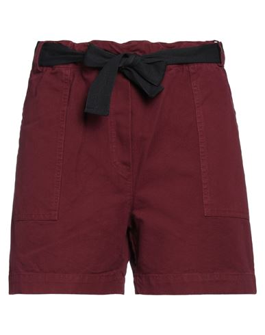 Shop Kaos Jeans Woman Shorts & Bermuda Shorts Burgundy Size 32 Cotton In Red