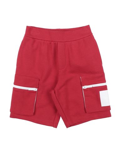 Emporio Armani Babies'  Toddler Boy Shorts & Bermuda Shorts Red Size 6 Cotton, Polyester