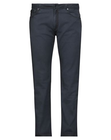 Verdandy Man Denim Pants Black Size 34w-32l Rayon, Cotton, Lycra, Polyester, Elastane In Navy Blue