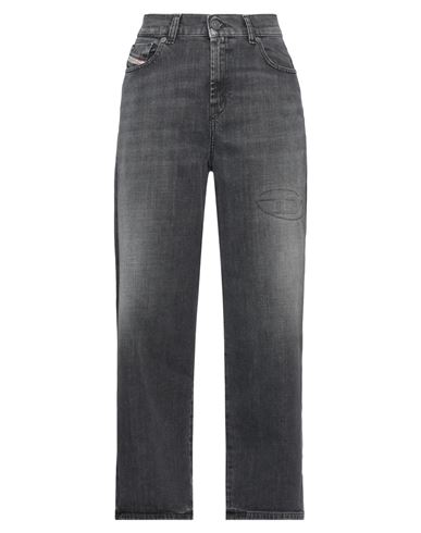 Diesel Woman Jeans Grey Size 26w-30l Cotton, Elastane