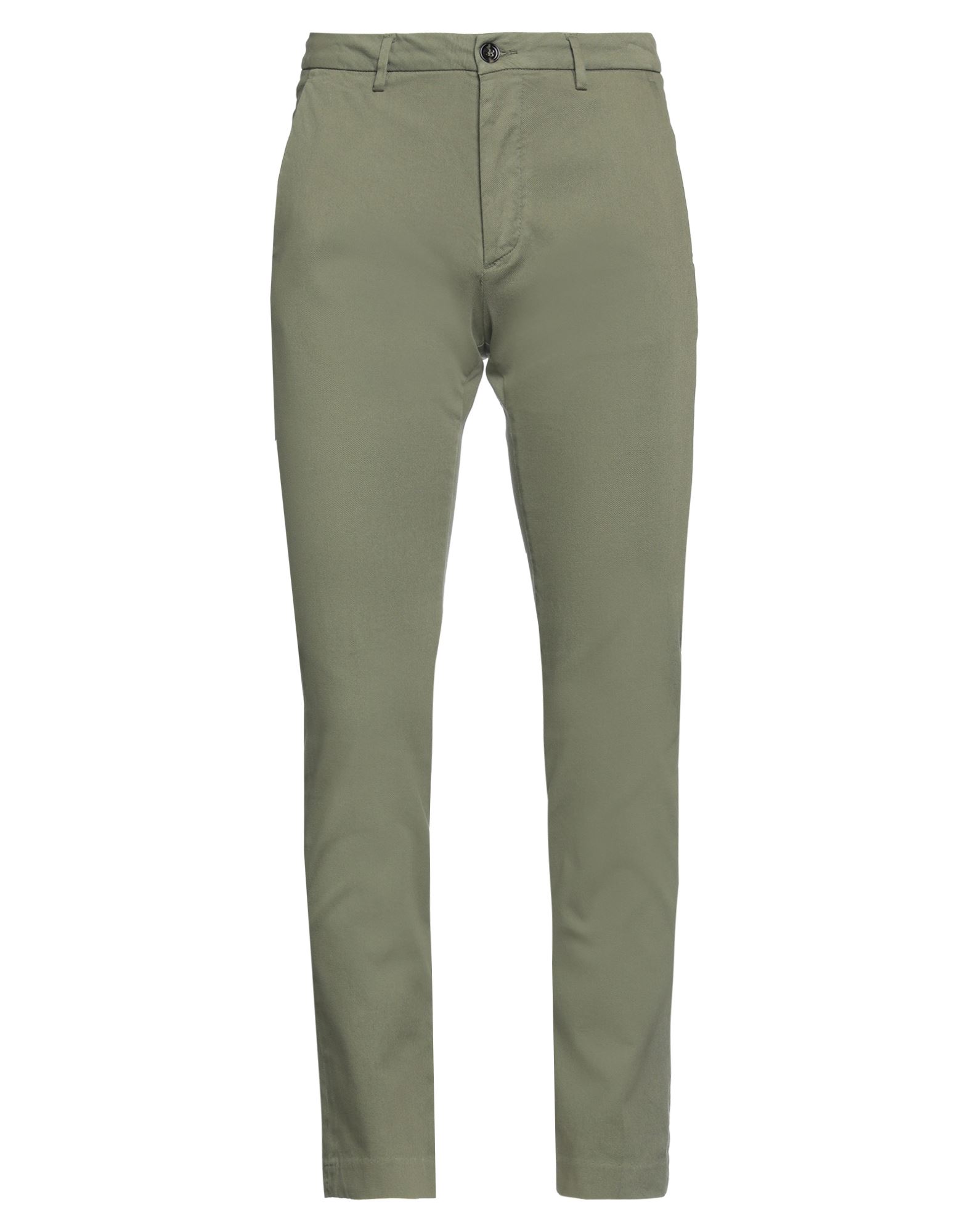 Shop True Nyc Man Pants Military Green Size 32 Cotton, Elastane