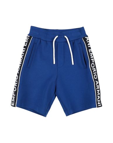 Emporio Armani Toddler Boy Shorts & Bermuda Shorts Blue Size 6 Cotton, Polyester, Elastane In Blue