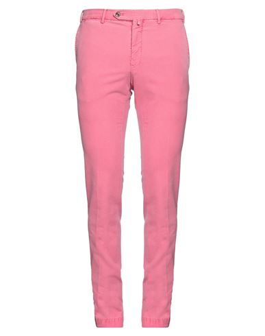 Pt Torino Man Pants Pink Size 34 Cotton, Lyocell, Elastane