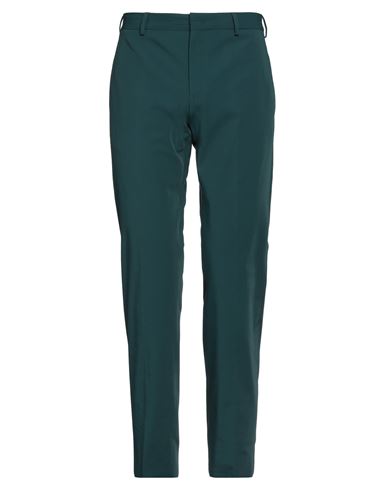 Pt Torino Man Pants Deep Jade Size 34 Cotton, Polyamide, Elastane In Green