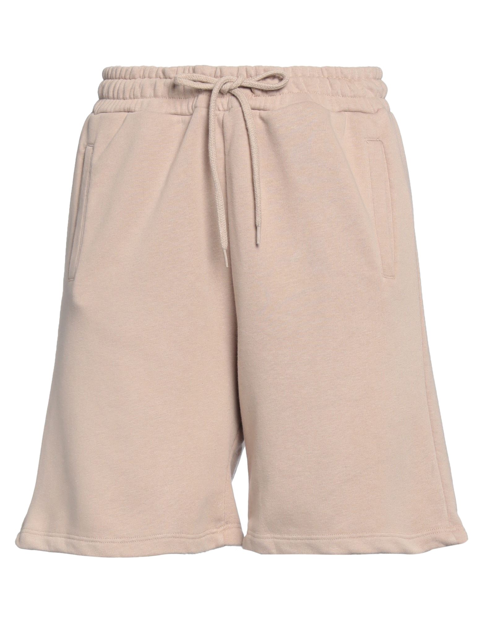 Minus Woman Shorts & Bermuda Shorts Sand Size L Cotton, Polyester In Beige