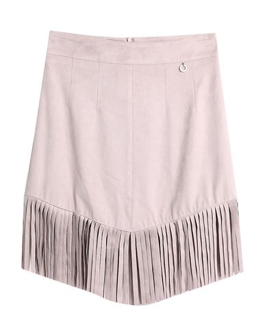 Relish Woman Mini Skirt Blush Size 6 Polyester, Elastane In Pink