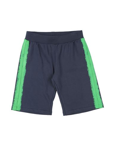 Moschino Kid Babies'  Toddler Boy Shorts & Bermuda Shorts Navy Blue Size 6 Cotton, Elastane