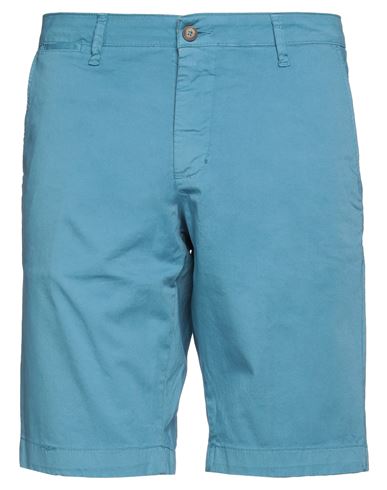 Rar Man Shorts & Bermuda Shorts Pastel Blue Size 32 Cotton, Elastane