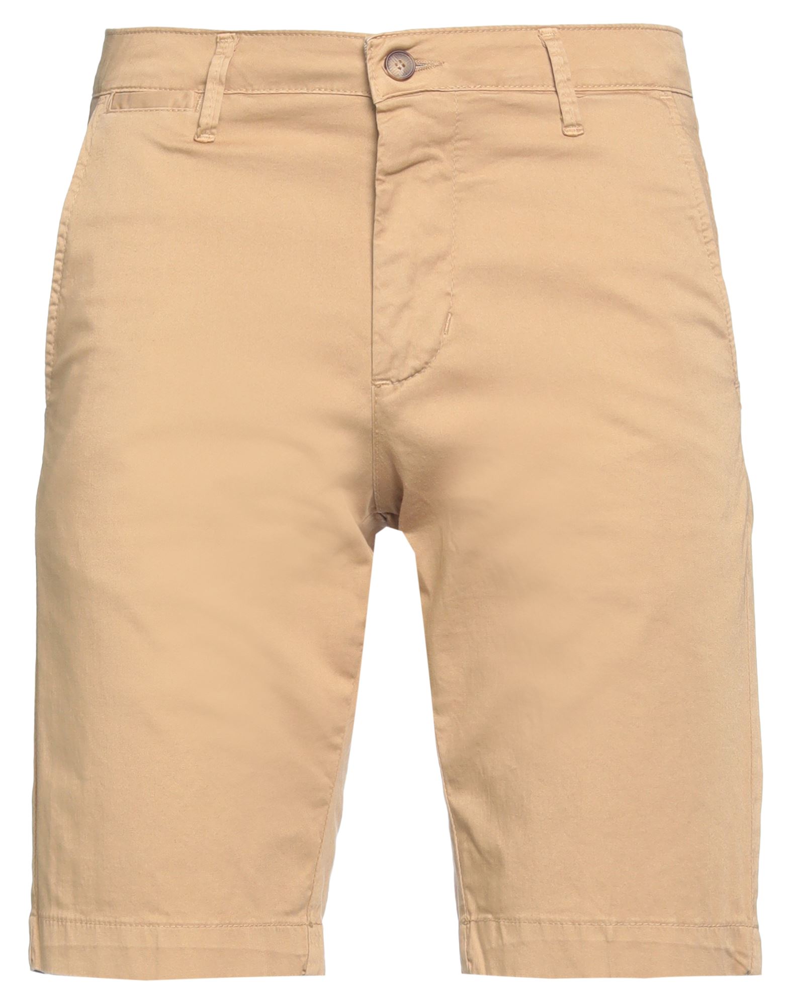 Rar Man Shorts & Bermuda Shorts Camel Size 26 Cotton, Elastane In Beige