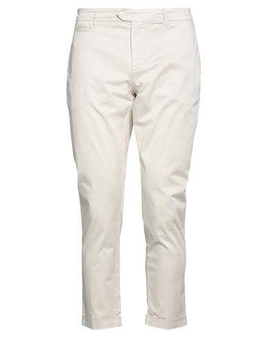 0/zero Construction Man Pants Ivory Size 31 Organic Cotton, Elastane In White