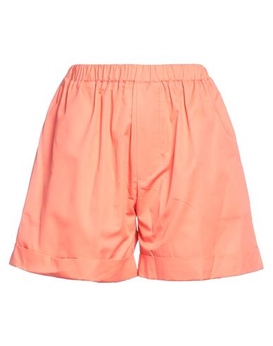 Woera Woman Shorts & Bermuda Shorts Salmon Pink Size 2 Cotton