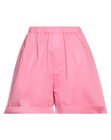 Woera Woman Shorts & Bermuda Shorts Pink Size 3 Cotton