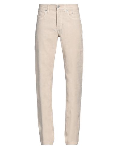 Siviglia Man Jeans Beige Size 29 Cotton, Linen