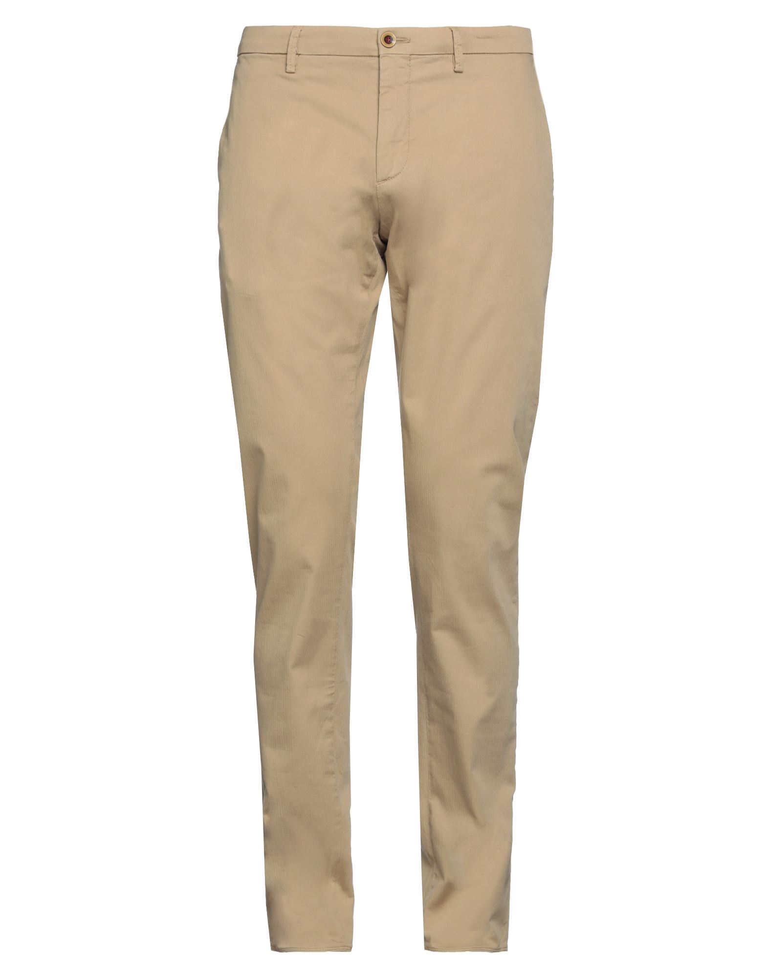 Siviglia Man Pants Sand Size 34 Cotton, Elastane In Beige