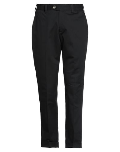 Pt Torino Man Pants Black Size 32 Cotton, Elastane