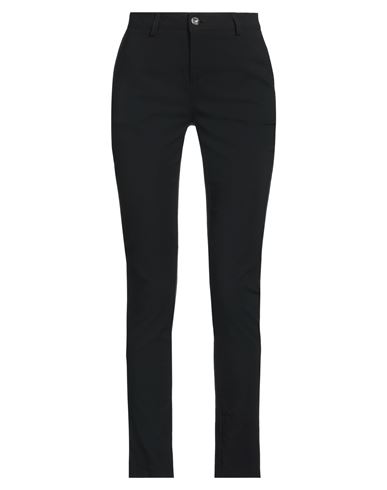 Cafènoir Woman Pants Black Size 4 Viscose, Nylon, Elastane In Multi
