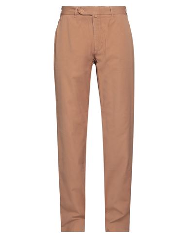 Addiction Man Pants Tan Size 34 Cotton In Brown
