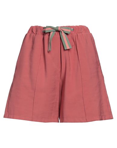 Silvian Heach Woman Shorts & Bermuda Shorts Pastel Pink Size 6 Viscose, Polyester