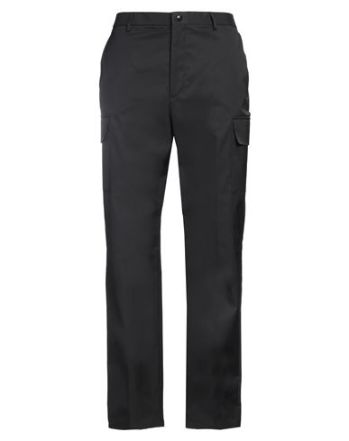 Valentino Garavani Man Pants Black Size 36 Polyester, Elastomultiester