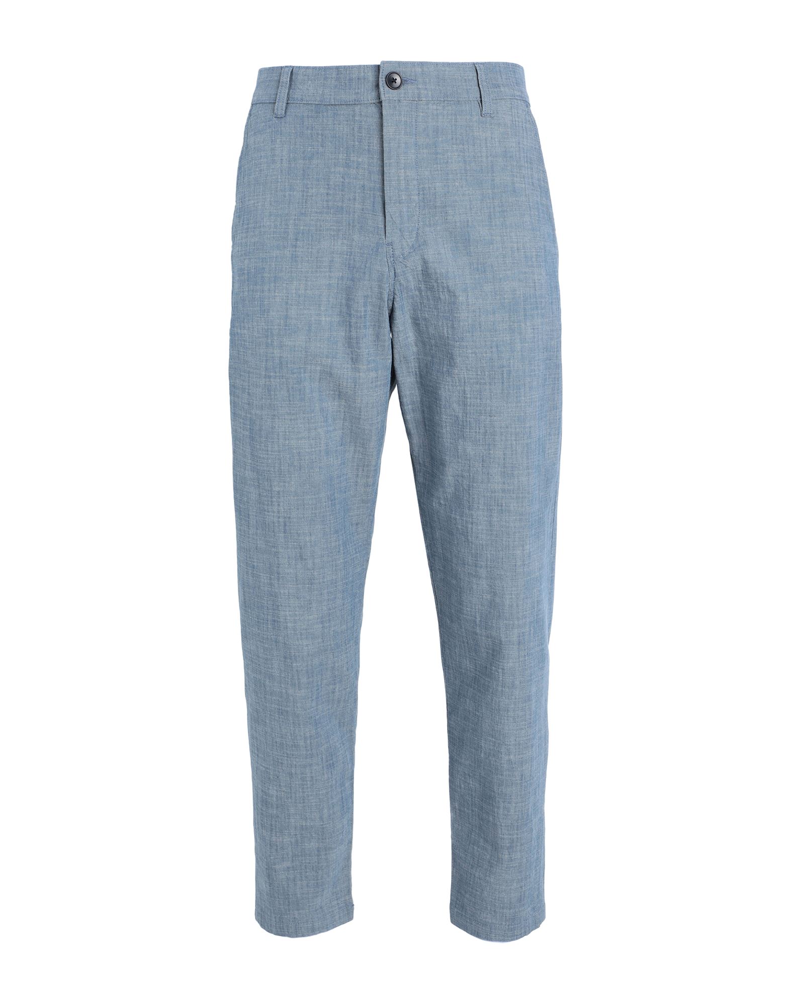 Selected Homme Man Pants Blue Size 34w-34l Organic Cotton, Cotton, Elastane