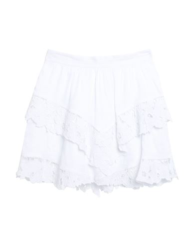 Isabel Marant Étoile Marant Étoile Woman Mini Skirt White Size 6 Linen