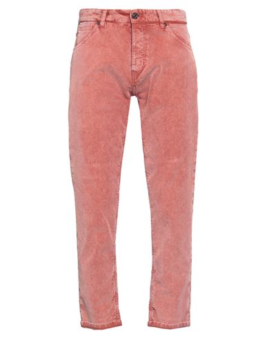Pt Torino Man Pants Pastel Pink Size 32 Cotton, Elastane
