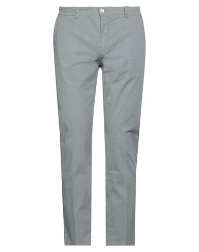 Yan Simmon Man Pants Grey Size 34 Cotton, Elastane