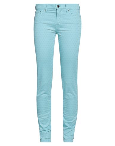 Jacob Cohёn Woman Pants Sky Blue Size 27 Cotton, Elastane