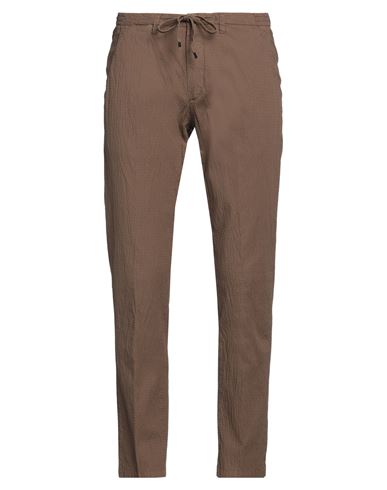 Briglia 1949 Man Pants Khaki Size 32 Cotton, Linen, Elastane In Beige