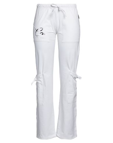 Coppelia Woman Pants White Size Xs Cotton, Elastane