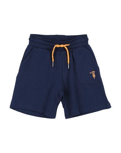 Trussardi Junior Babies'  Toddler Boy Shorts & Bermuda Shorts Navy Blue Size 6 Cotton
