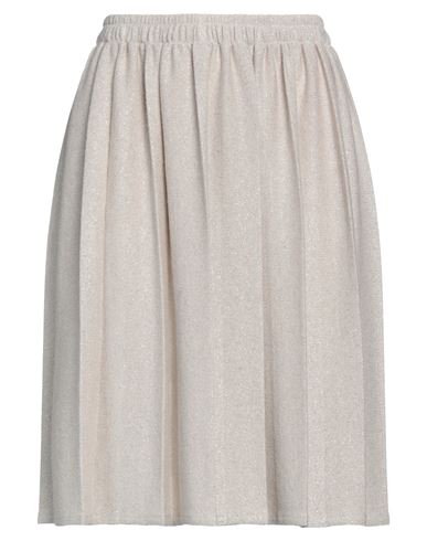 Blue Stars Woman Mini Skirt Beige Size Onesize Viscose, Polyamide, Synthetic Fibers, Wool, Cashmere