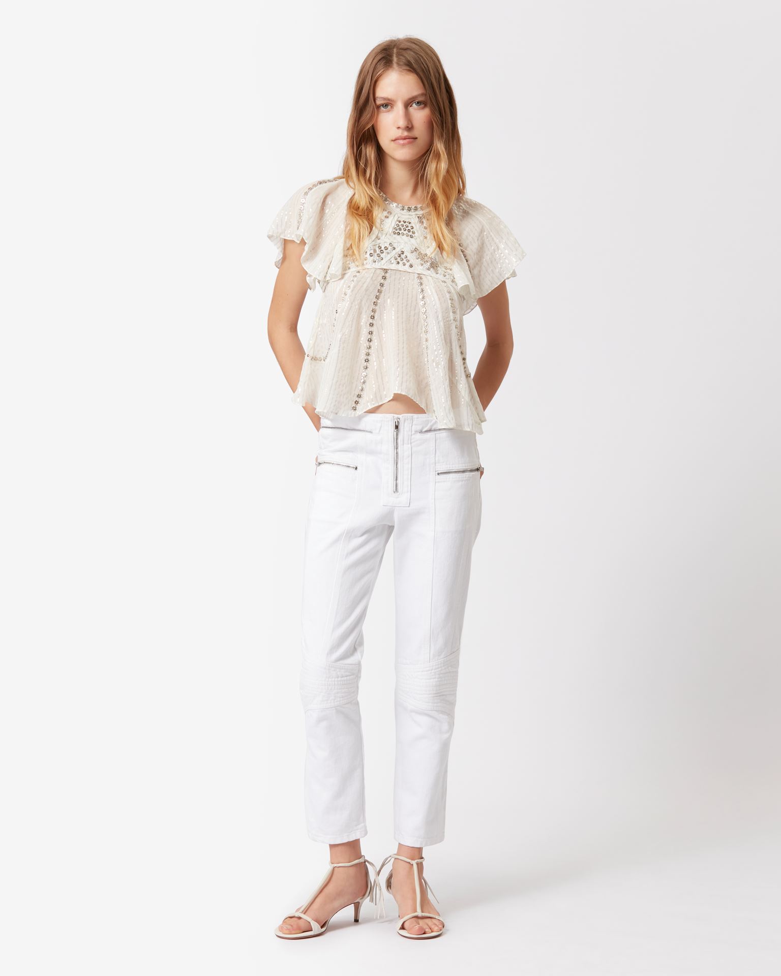 Isabel Marant, Loma Jeans - Women - White