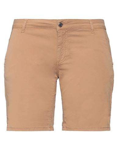Relish Woman Shorts & Bermuda Shorts Sand Size 32 Cotton, Elastane In Beige