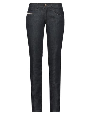 Diesel Woman Jeans Black Size 25w-34l Cotton, Elastane