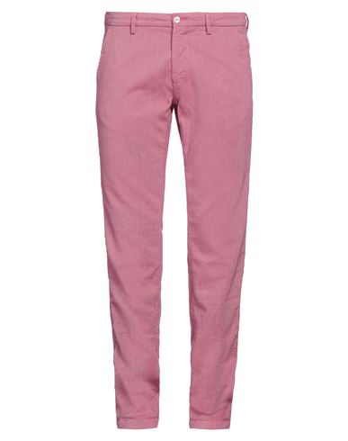 Shop Mason's Man Pants Mauve Size 38 Cotton, Elastane In Purple