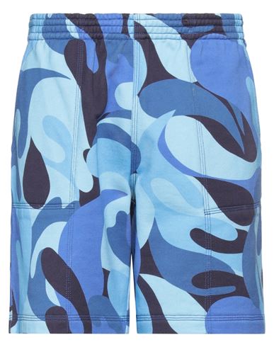Shop Marni Man Shorts & Bermuda Shorts Azure Size 34 Cotton In Blue