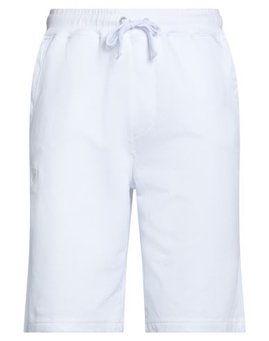Blauer Man Shorts & Bermuda Shorts White Size Xxl Cotton