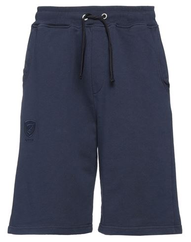 Blauer Man Shorts & Bermuda Shorts Midnight Blue Size M Cotton