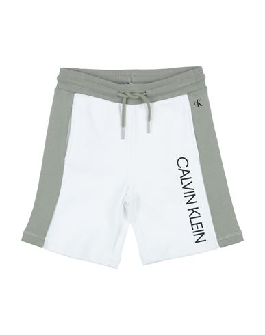 Calvin Klein Jeans Est.1978 Babies' Calvin Klein Jeans Toddler Boy Shorts & Bermuda Shorts Sage Green Size 6 Cotton